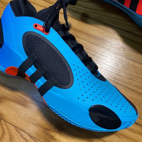 Adidas Don Issue 5 Bright Cyan Black Blue Rush Men’s Sz New No Box! - Picture 2 of 6